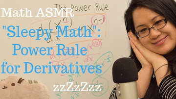 Sleepy Relaxing Math ASMR | Calculus |The Power Rule Shortcut for Derivatives