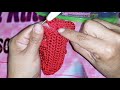 Monedero a crochet con punto abanicos para principiantes