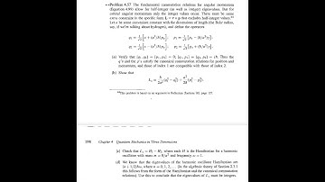 Introduction to Quantum Mechanics (2E) - Griffiths. Prob 4.57: Orbital Angular Momentum