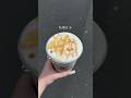 Try our Golden Egg🥚✨White coffee, white chocolate, honey, milk, vanilla cold foam, glitter & honey