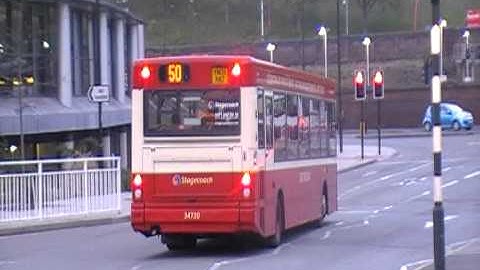 Stagecoach Chesterfield 34720 YN05XNZ Dennis Dart SLF Alexander Pointer 2 East Midland Red & Cream