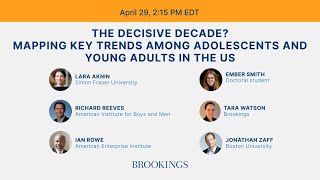 The decisive decade? Mapping key trends among adolescents and young adults in the US