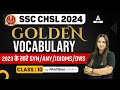 Ssc chsl vocabulary previous year  english vocabulary by pratibha mam 11