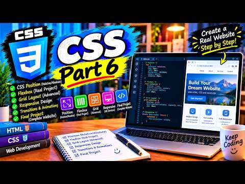 Part_6 CSS for beginners (build a simple website with HTML/CSS)