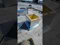 cutting roof penetrations for a remodel jobsite. #hvaclife #hvac