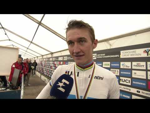 Mikkel Bjerg - Post-race interview - U23 ITT - Yorkshire WCh 2019