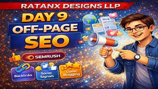 Day 9 – On Page SEO Advanced 🔥 | Complete Optimization Guide | SEO Course | RatanX Designs LLP