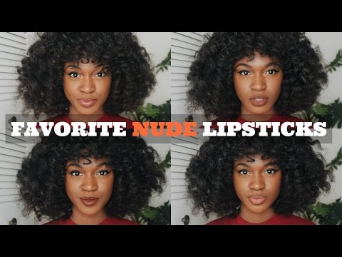 Video: The Best Nude Lipsticks For Dark Skin Tones