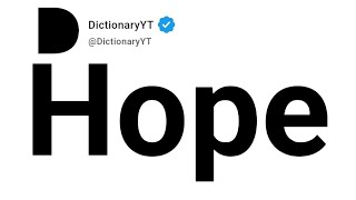 Hope Antonyms | Opposite Words 