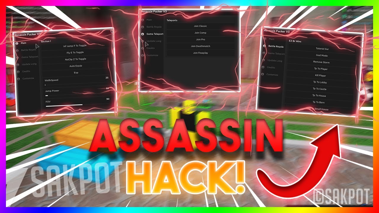 Assassin Script Assassin Script Hack Gui Roblox Updated Youtube - hacks on roblox assassin