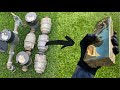 Water Meter Melt Down - Trash To Treasure - ASMR Metal Melting - 16 LBS Brass Melt - BigStackD