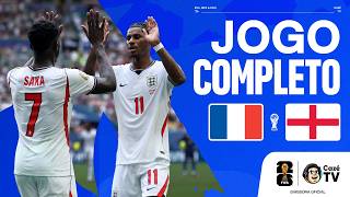 AO VIVO: FRANÇA X INGLATERRA | COPA DO MUNDO FIFA™ 2026 | DISPUTA DO BRONZE