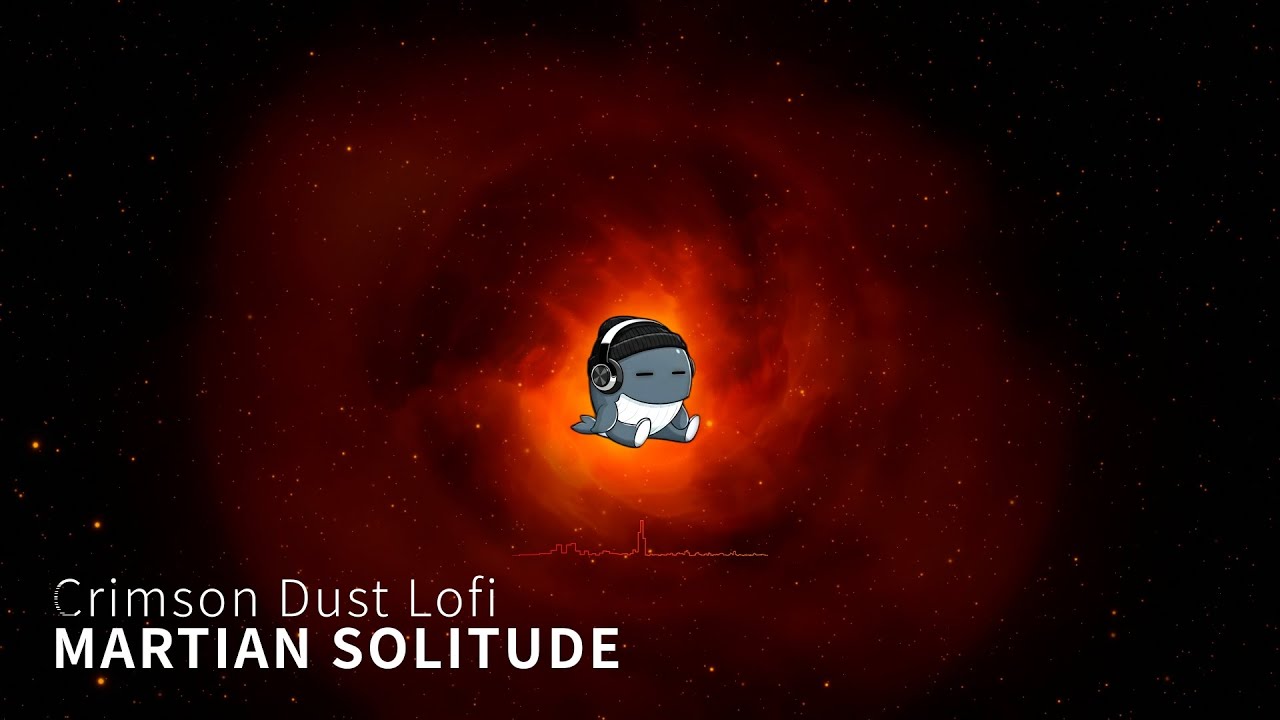 Crimson Dust Lofi - Martian Solitude | Study, Focus & Relax [40 min]