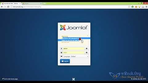 How to : Joomla Installation Video Xampp
