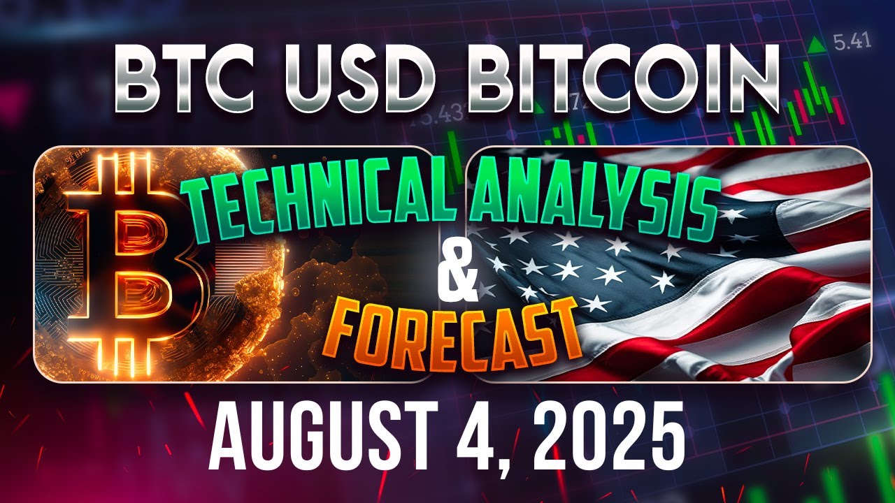 BITCOIN (BTCUSD) Forecast and Technical Analysis for August 4, 2025