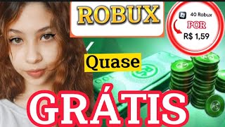 Como comprar ROBUX pelo celular no mercado pago 