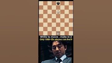 Chess Puzzle that only 1500+ Elo players can solve 🚀