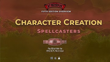 FGU | Character Creation - Spellcasters | 5e | Fantasy Grounds Unity