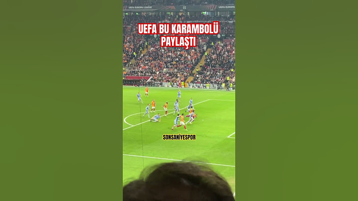 UEFA Avrupa Ligi,Galatasaray Tottenham maçında yaşanan karambolü paylaştı ve atmosfere dikkat çekti.