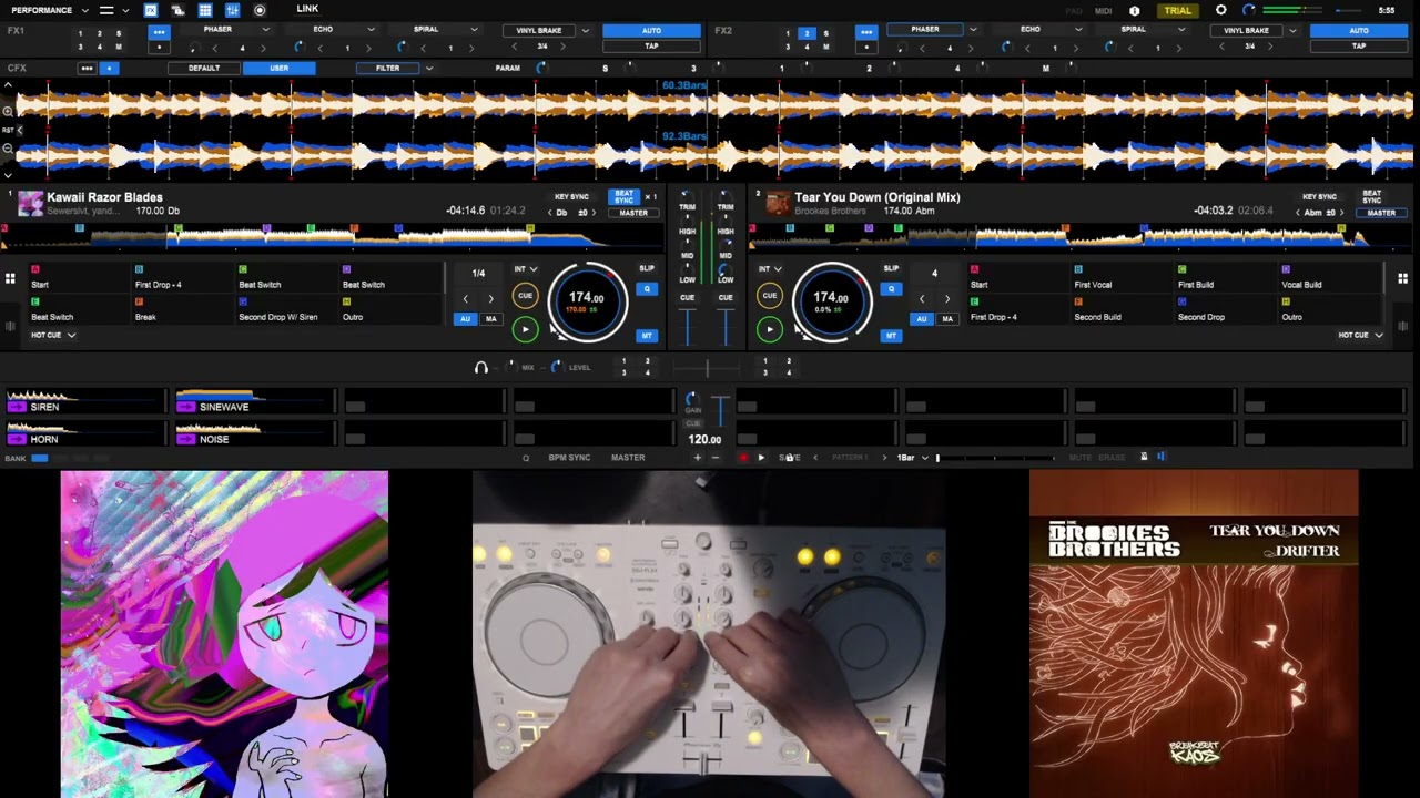 Kawaii Razor Blades vs Tear You Down