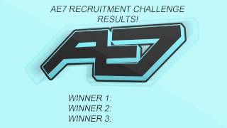 AE7 Recruitment Challenge Results! [AE7]