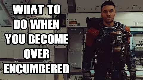 Starfield What To Do When You Become Over Encumbered How To Transfer Loot To Companion, Ship, Store