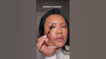 10 minute glam 💖#makeuptransformation #everydaymakeup #grwm #makeuptutorial #beauty #naturalmakeup