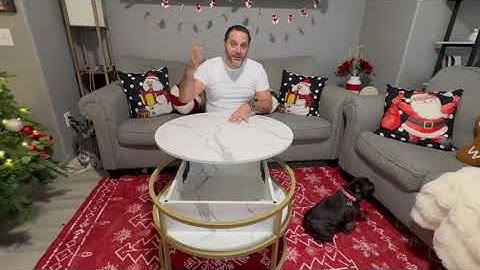 YITAHOME Lift Top Round Coffee Table - Stylish Storage Solution for Your Living Room - Review