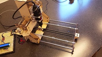 Mini CNC GRBL Router First Movement