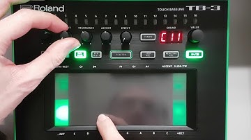 Roland Aira Tb3 - How To Build Pizzicato TRANCE Melody (Basic)