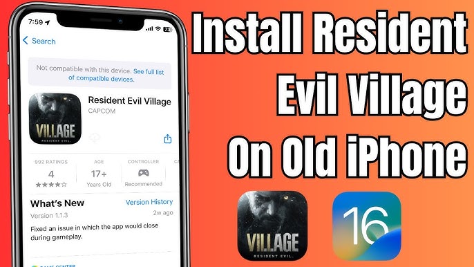 Download Become a Survivor and Play Resident Evil on your iPhone