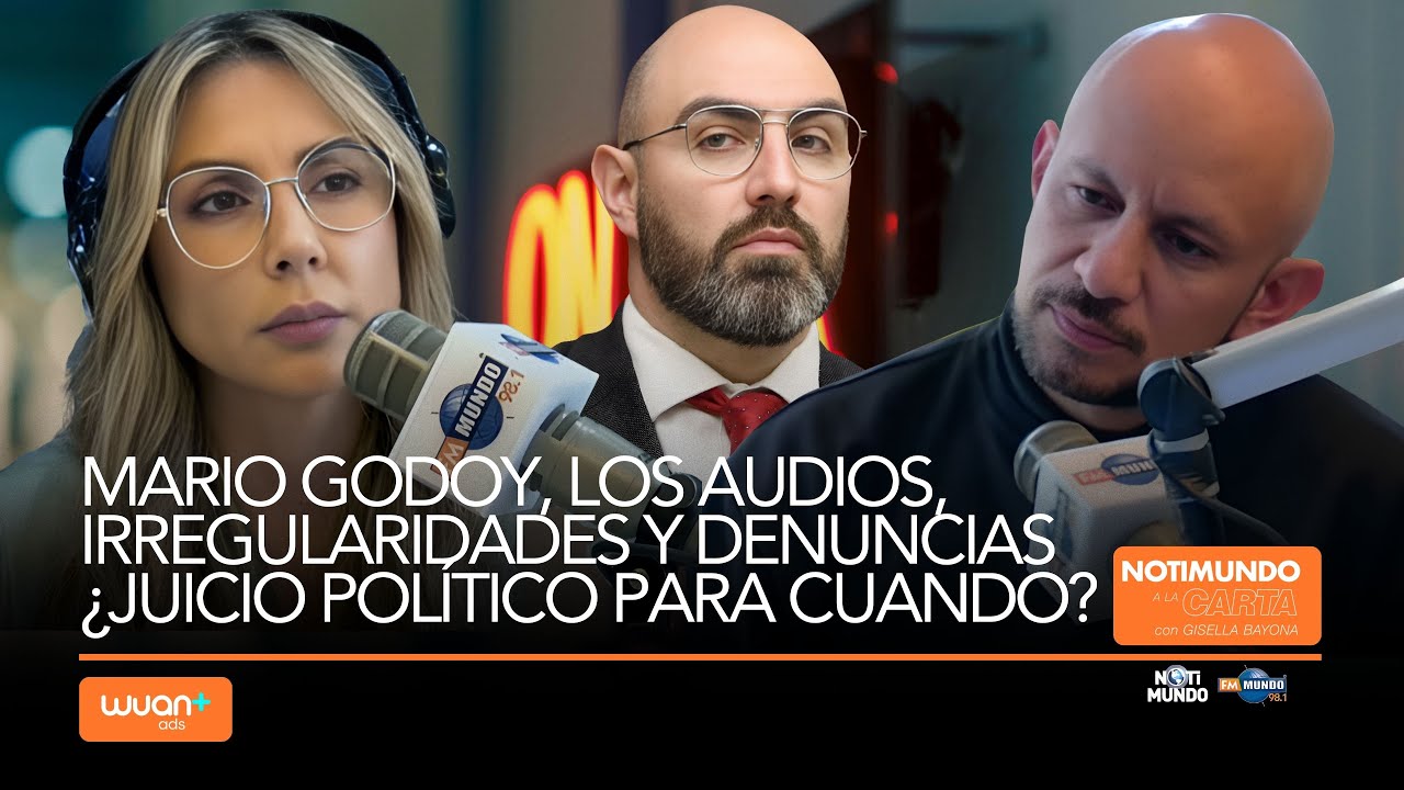 Mario Godoy, los audios, irregularidades y denuncias ¿juicio político para cuando?