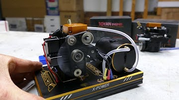 DOES IT RUN? MINIATURE 4 STROKE ENGINE - TOYAN FS S100AC DIY KIT  PART 2