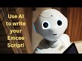 Master of Ceremony Script - Use AI