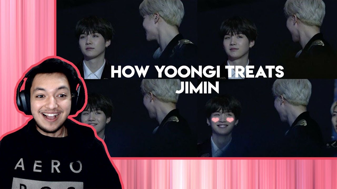 How Yoongi treats Jimin - Reaction