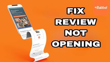 How To Fix And Solve +Babbel App Review Not Opening | Final Solution