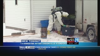 3 from alleged meth house arrested