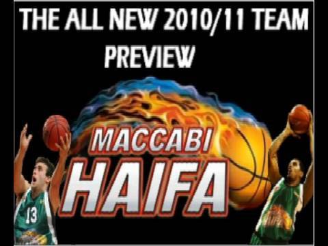 The New Maccabi Haifa 2010-11 Team!