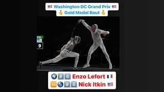 Washington DC Grand Prix 2024 SMF - GOLD - Enzo Lefort FRA v Nick Itkin USA