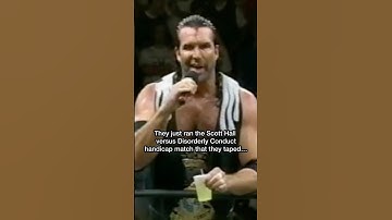 WCW had geen video meer tijdens een tv-programma!