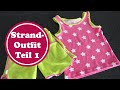 Ärmelloses Shirt nähen | Strandoutfit Teil 1