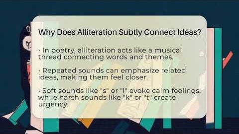 Why Does Alliteration Subtly Connect Ideas? - The Prose Path