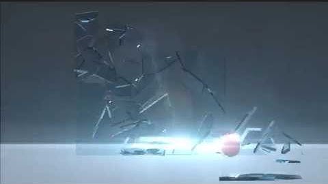 Shattering Glass_3D Max & Rayfire