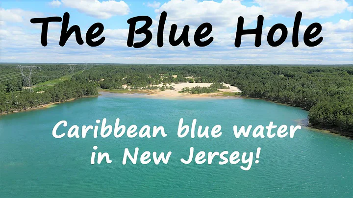 The Blue Hole: Caribbean blue water in New Jersey!
