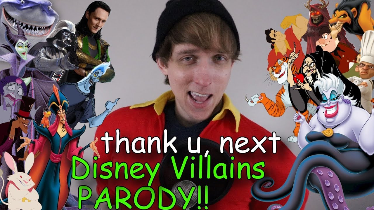 Thank U Next In Disney Villain Impressions Ariana Grande Parody Youtube Thank U Next In Disney Villain Impressions Ariana Grande Parody Youtube