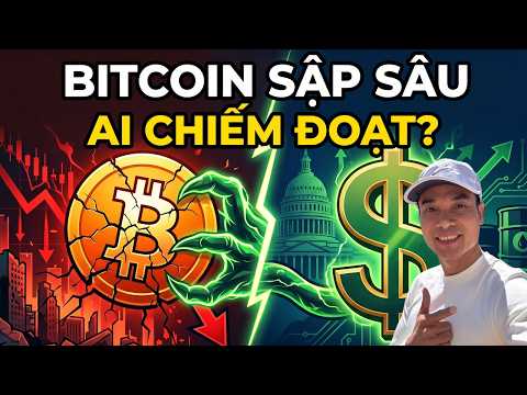 BITCOIN SẬP SÂU!? BÍ MẬT ĐẰNG SAU SỰ "CHIẾM ĐOẠT" CỦA ĐẾ CHẾ USD
