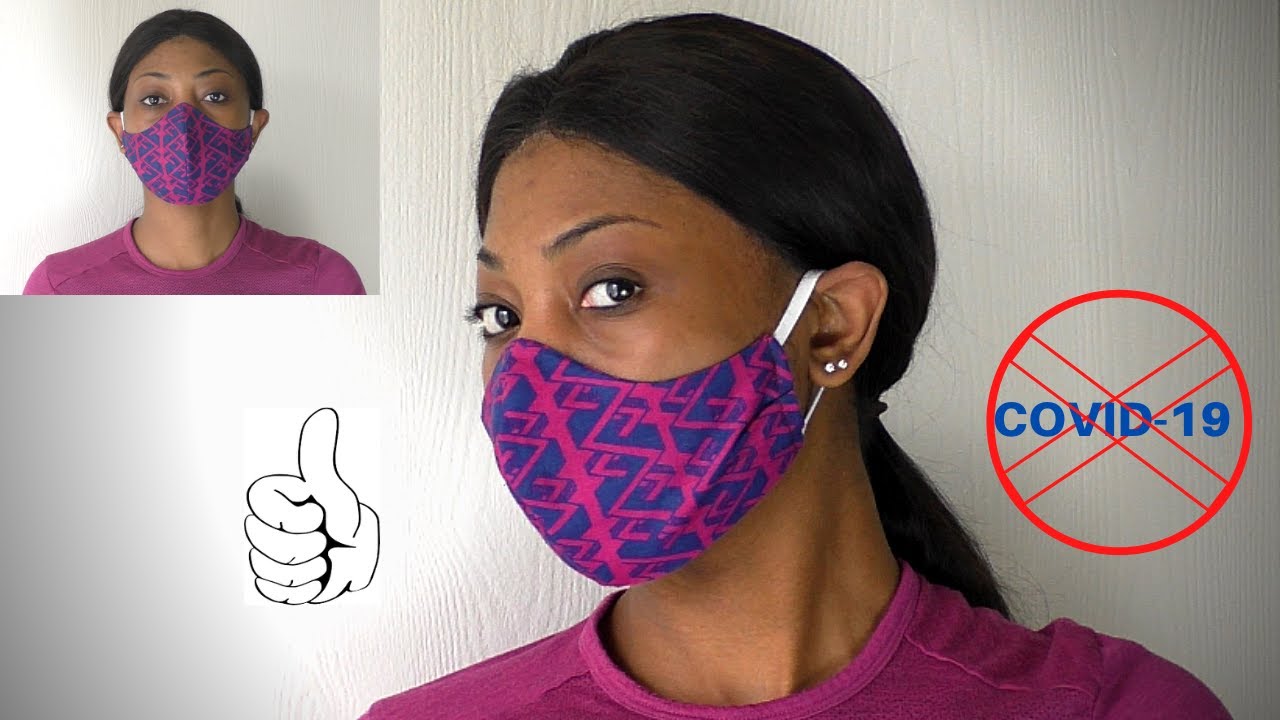 Comment coudre un masque en tissu?