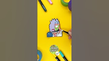 Coolest Solving Paper Craft Puzzle with Anger by Inside Out ✨#insideout2 #anger #puzzle #trytosolve