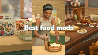 5 MUST-HAVE FOOD MODS IN THE SIMS 4 TO LEVEL UP YOUR GAMEPLAY 🍲!