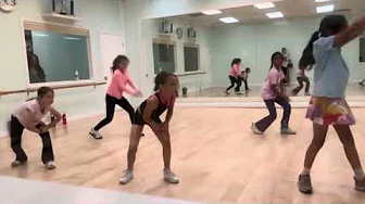Evie hip hop practice